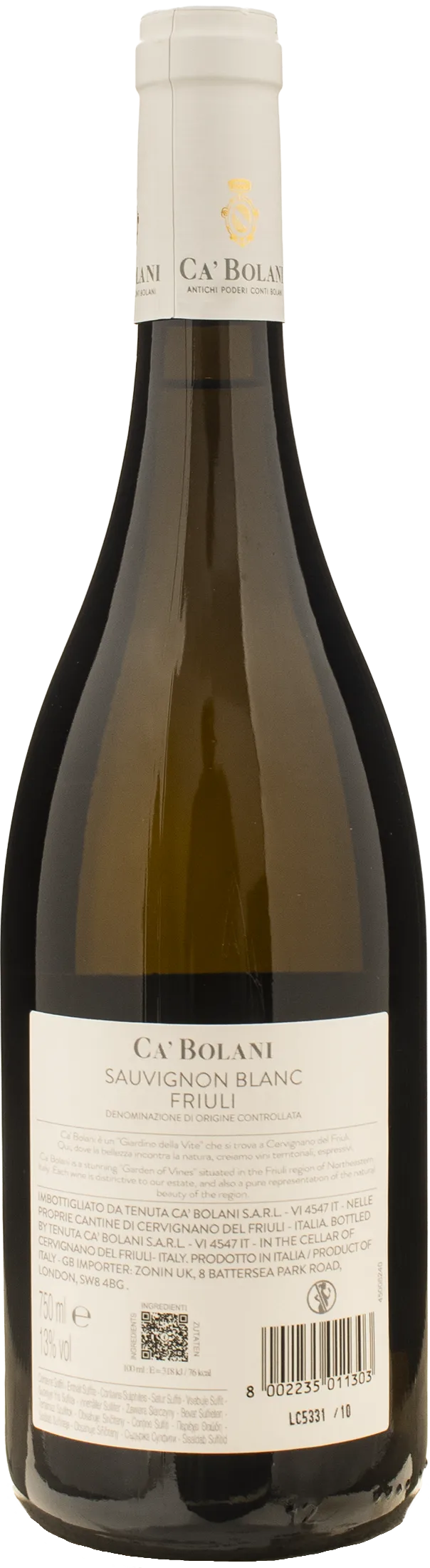 Ca Bolani Sauvignon Blanc 2024