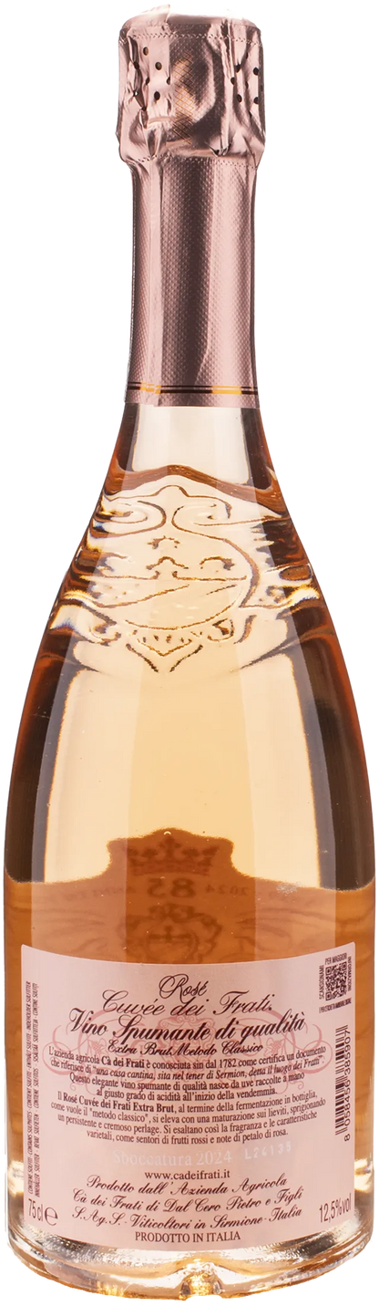 Ca' dei Frati Cuvée dei Frati Extra Brut Rosé Metodo Classico