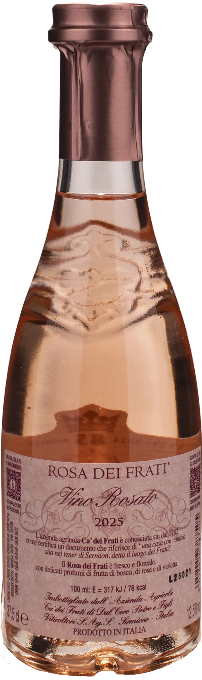 Ca dei Frati Rosa dei Frati Rosato 0.375L 2025