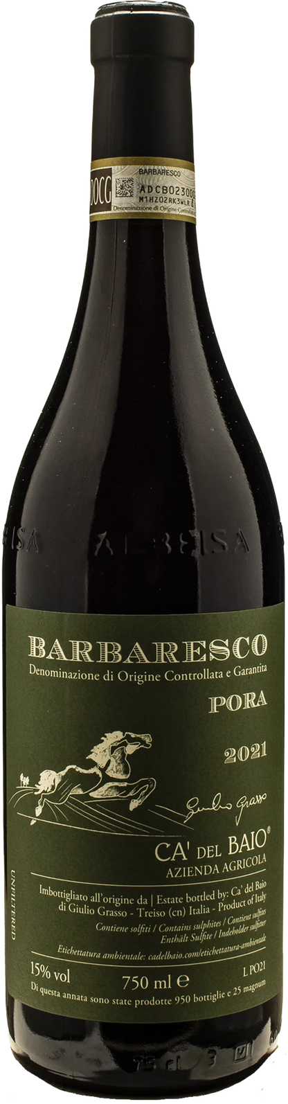 Ca del Baio Barbaresco Pora 2021