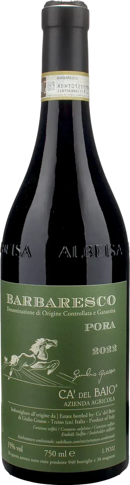 Ca del Baio Barbaresco Pora 2022