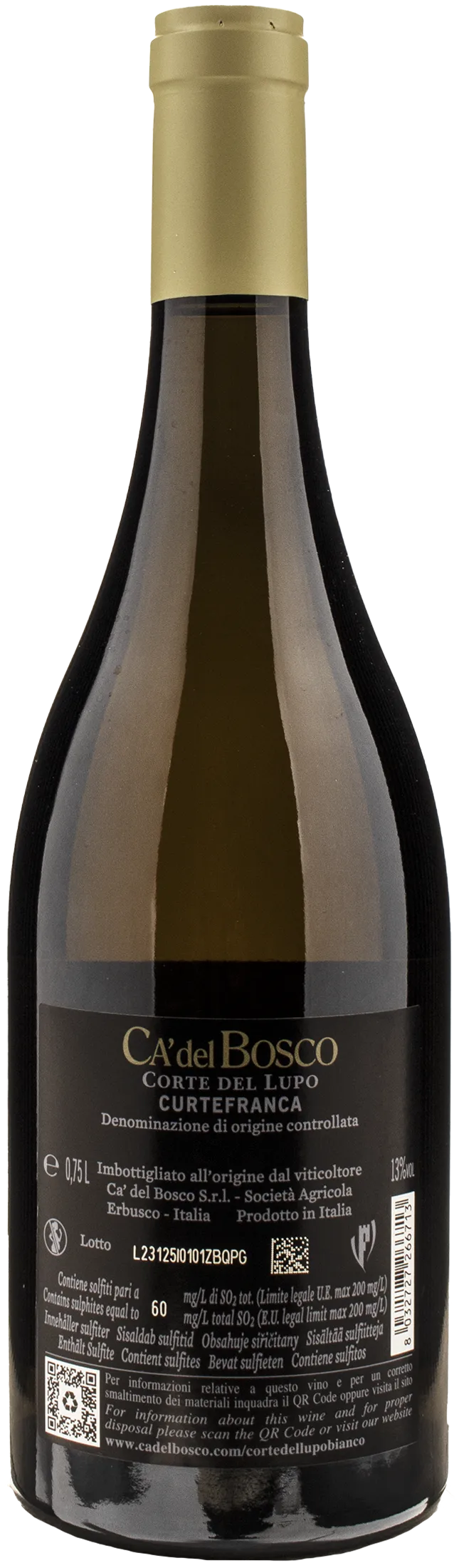 Ca' del Bosco Curtefranca Corte del Lupo Bianco 2023