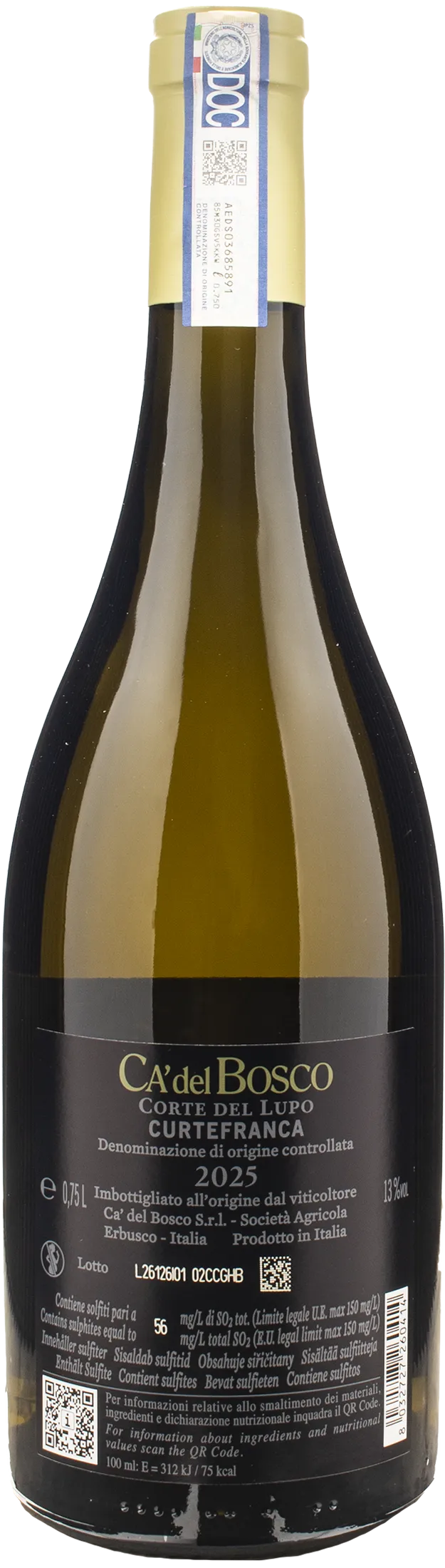 Ca' del Bosco Curtefranca Corte del Lupo 2025