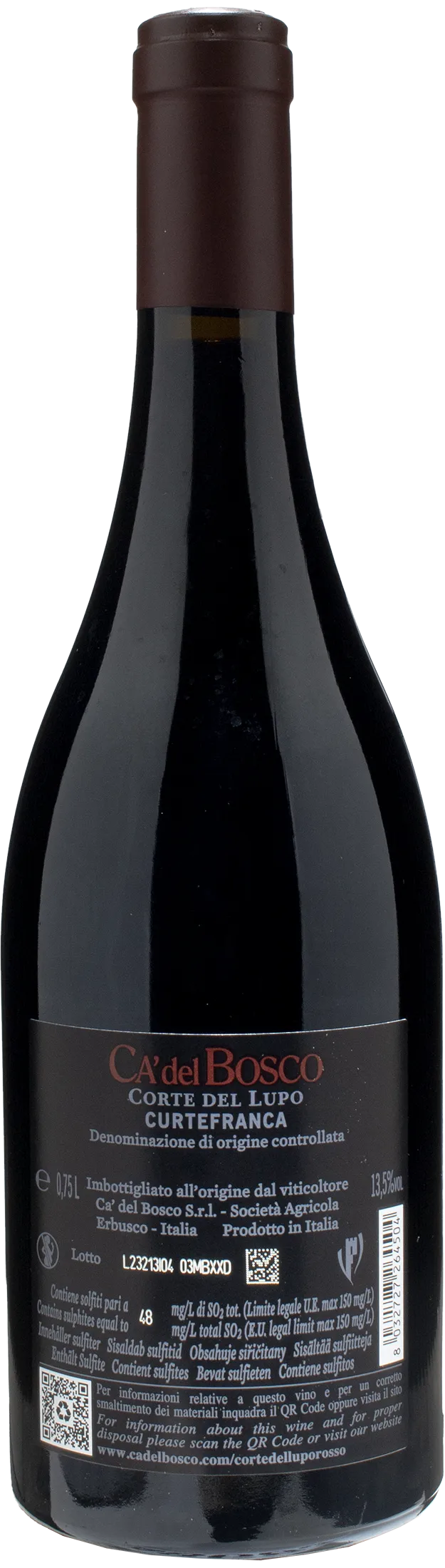 Ca' del Bosco Curtefranca Corte del Lupo Rosso 2021