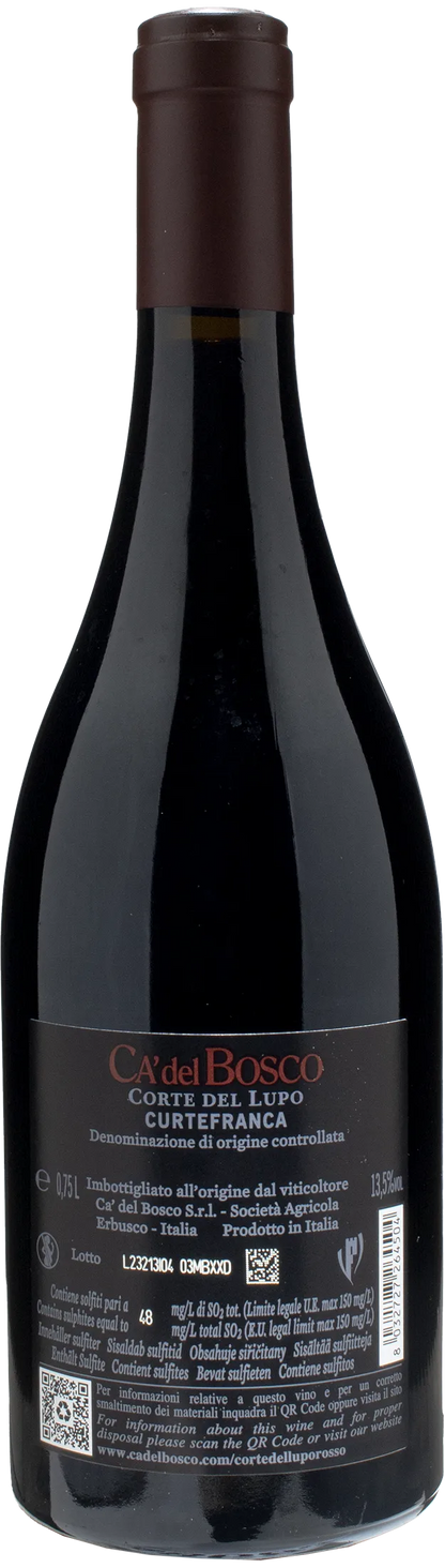 Ca' del Bosco Curtefranca Corte del Lupo Rosso 2021