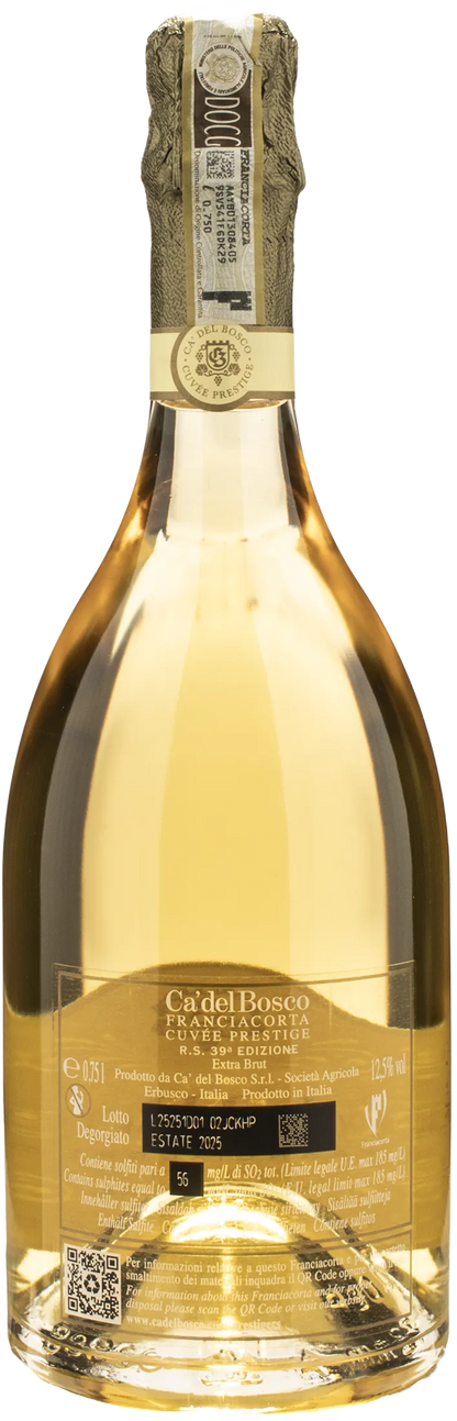 Ca' del Bosco Franciacorta Cuvee Prestige R.S. 39 Edizione