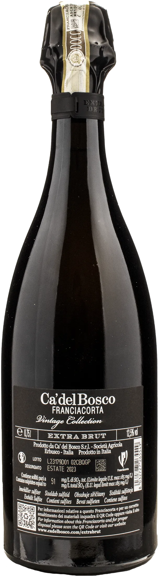 Ca' del Bosco Franciacorta Vintage Collection Extra Brut 2019