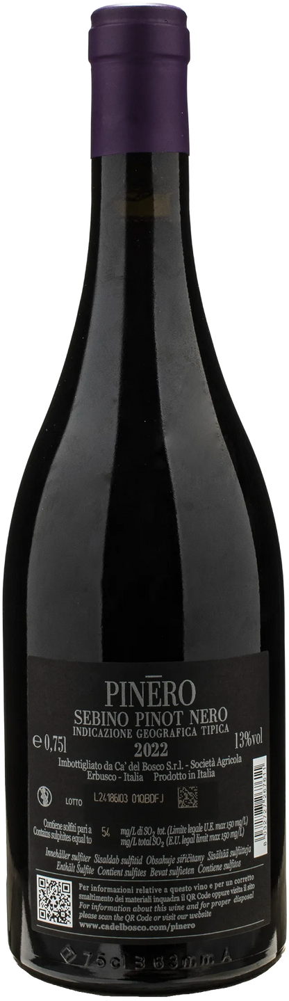 Ca' del Bosco Sebino Pinot Nero Pinero 2022