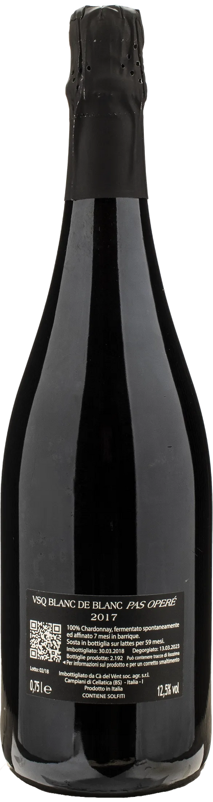 Ca del Vent Blanc de Blancs Pas Opere 2017