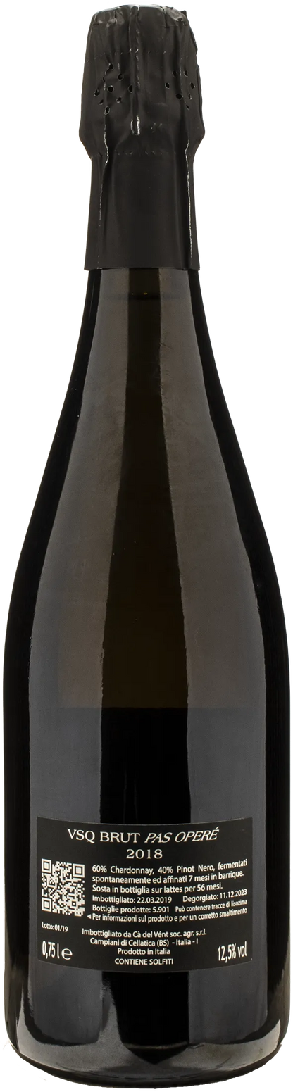 Ca del Vent MFPC Brut Pas Opere 2018