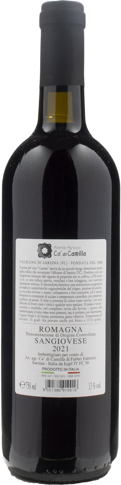 Ca di Camilla Romagna Sangiovese Careste 2021