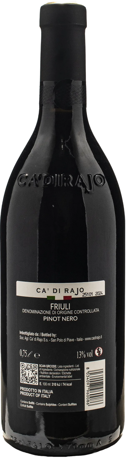 Ca di Rajo Friuli Pinot Nero 2024