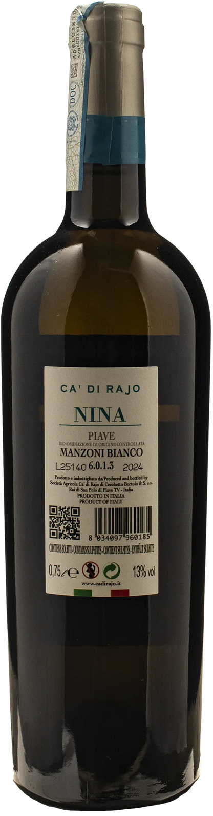 Ca di Rajo Manzoni Bianco Nina 2024