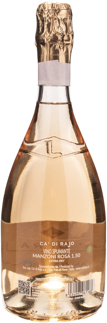 Ca di Rajo Spumante Manzoni Rosa Extra Dry