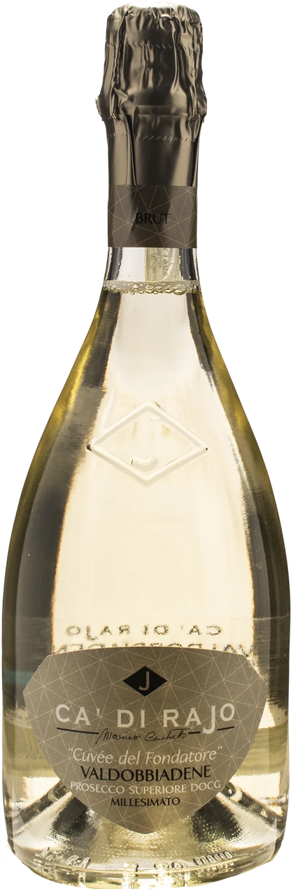 Ca di Rajo Valdobbiadene Prosecco Superiore Millesimato Cuvee del Fondatore Brut 2025