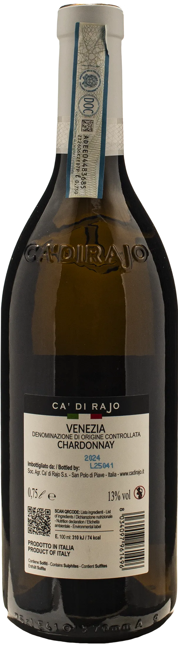 Ca di Rajo Venezia Chardonnay 2024