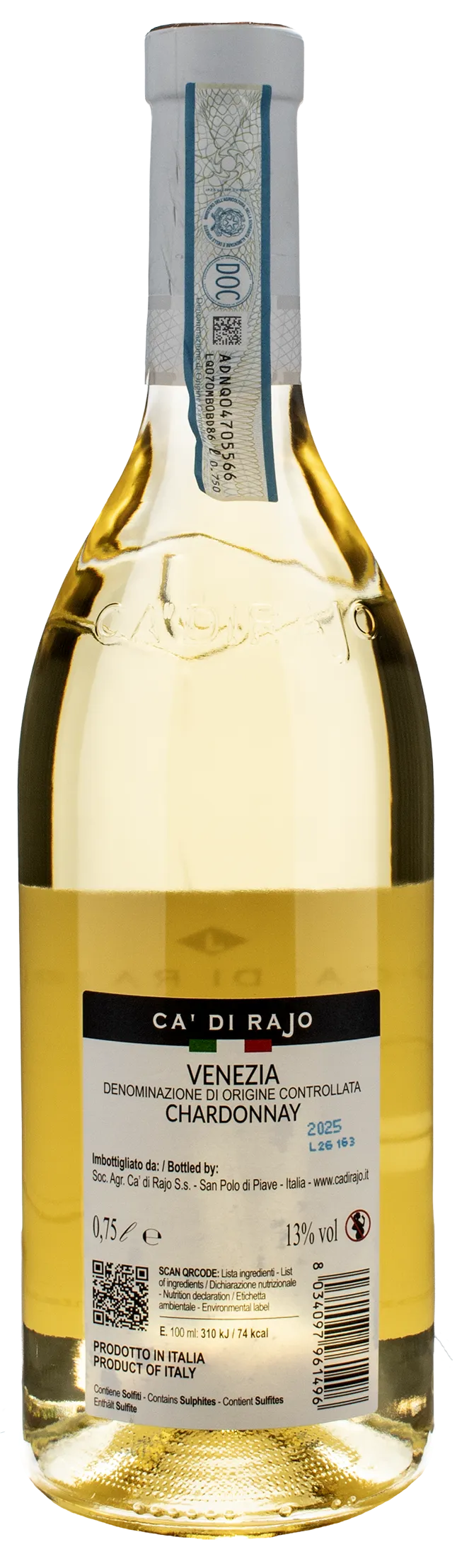 Ca di Rajo Venezia Chardonnay 2025