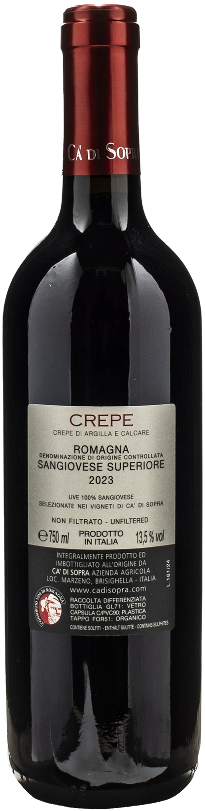Ca di Sopra Sangiovese Superiore Crepe 2023
