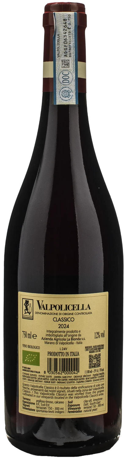 Ca La Bionda Valpolicella Classico 2024