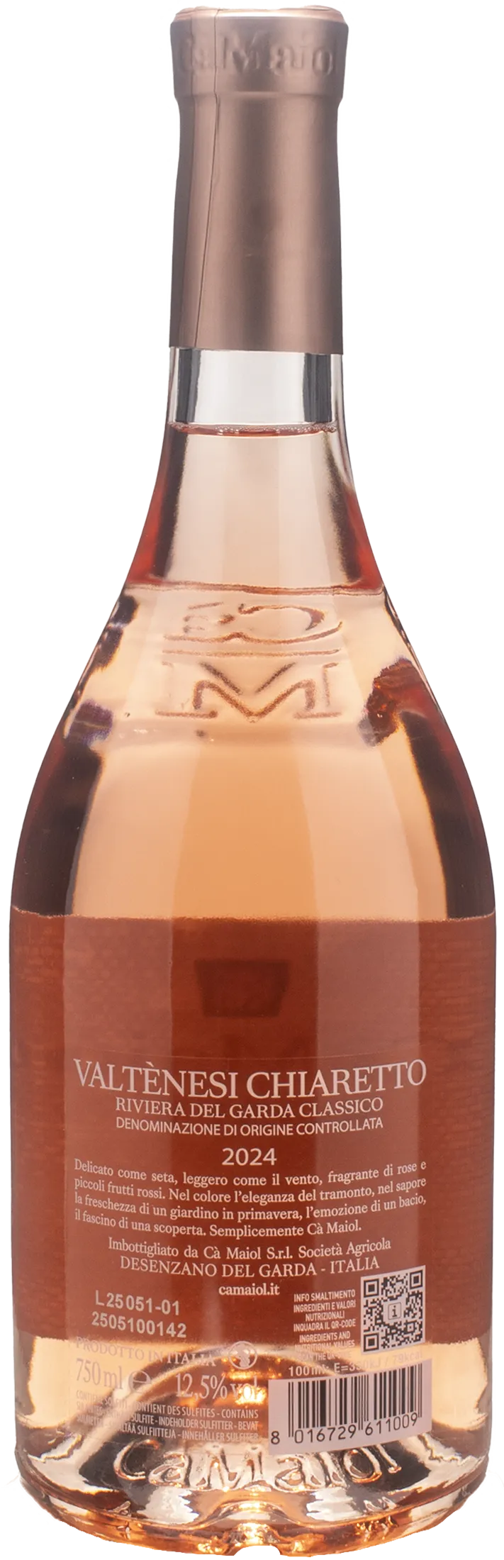 Ca Maiol Roseri Valtenesi Chiaretto Riviera del Garda Classico 2024