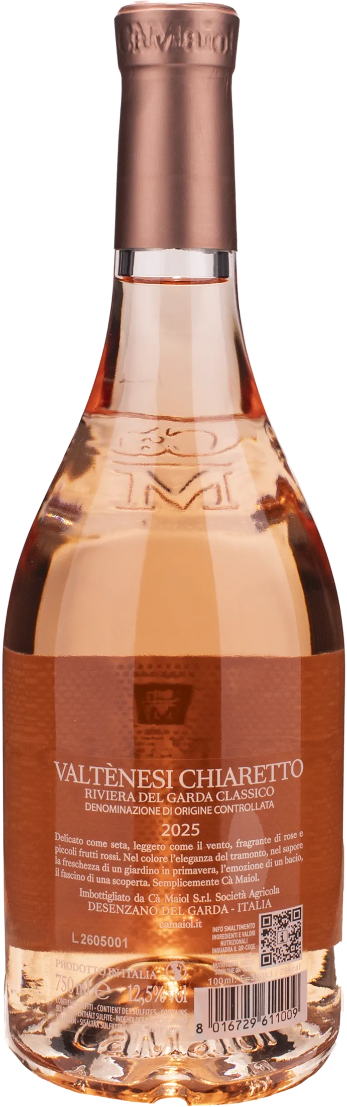 Ca Maiol Roseri Valtenesi Chiaretto Riviera del Garda Classico 2025