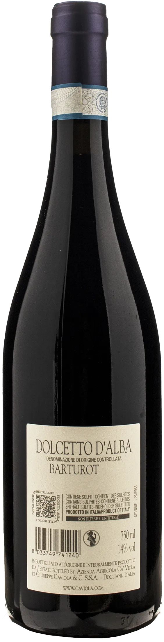 Ca' Viola Dolcetto d'Alba Barturot 2022