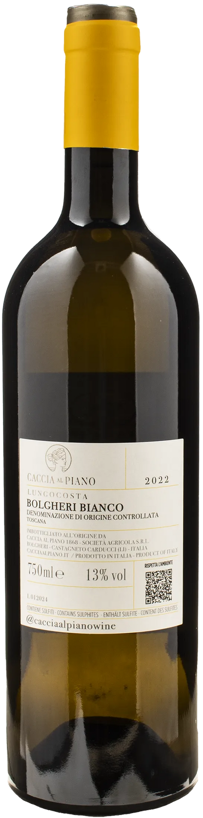 Caccia al Piano Bolgheri Bianco Lungocosta 2022
