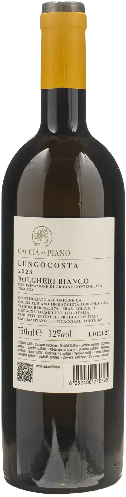 Caccia al Piano Bolgheri Bianco Lungocosta 2023