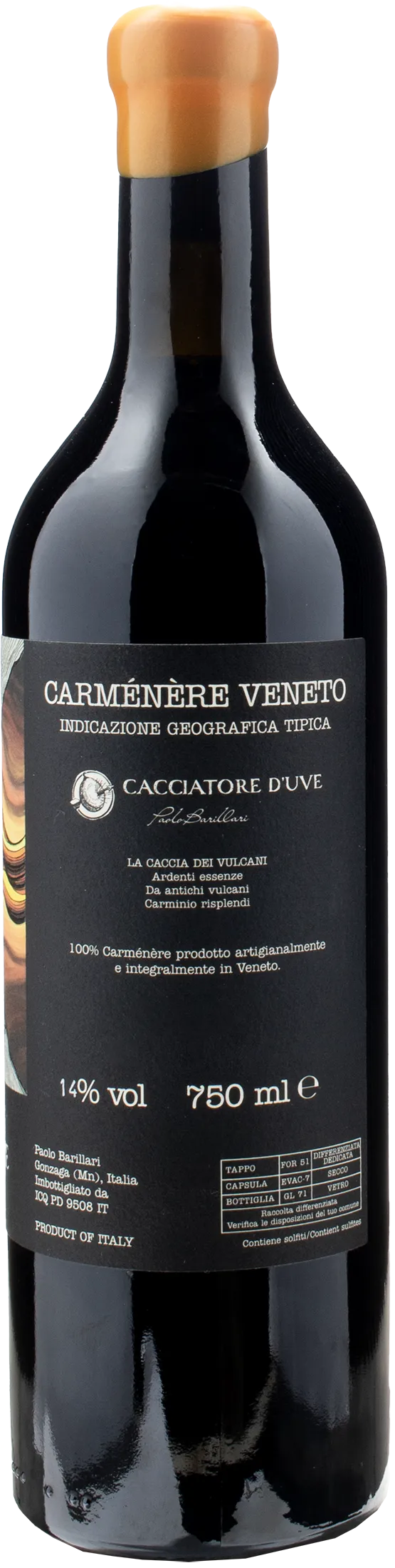 Cacciatore d'Uve Carmenere Veneto 2021