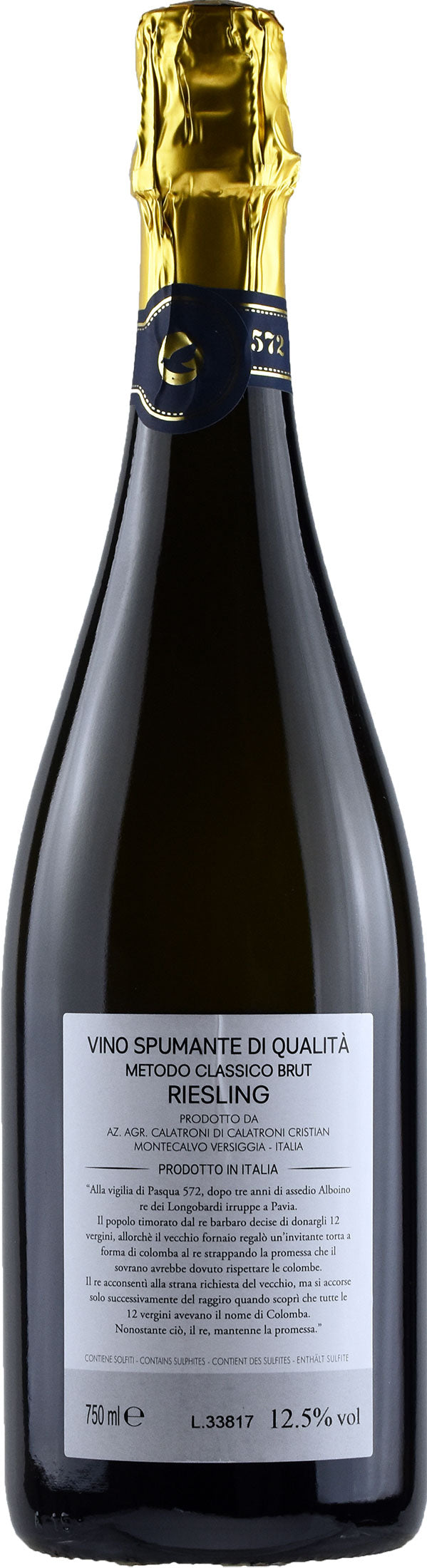 Calatroni Inganno 572 Metodo Classico Brut