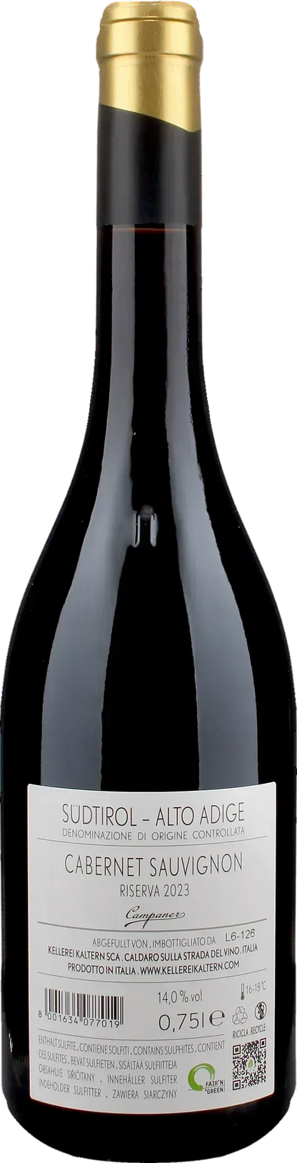 Caldaro Cabernet Sauvignon Riserva Campaner 2023