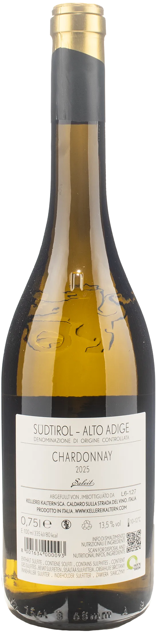 Caldaro Chardonnay Saleit 2025