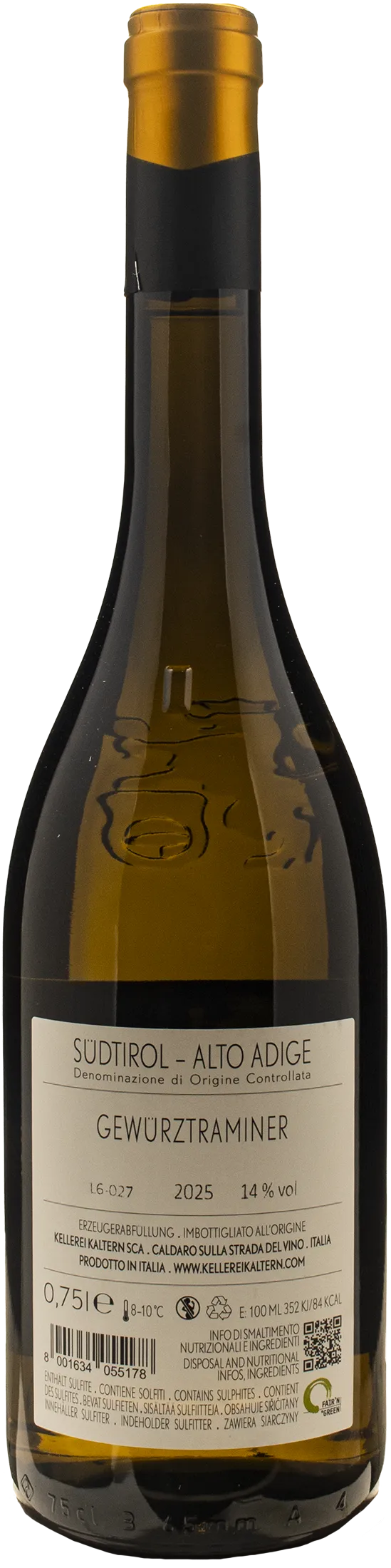 Caldaro Gewurztraminer 2025