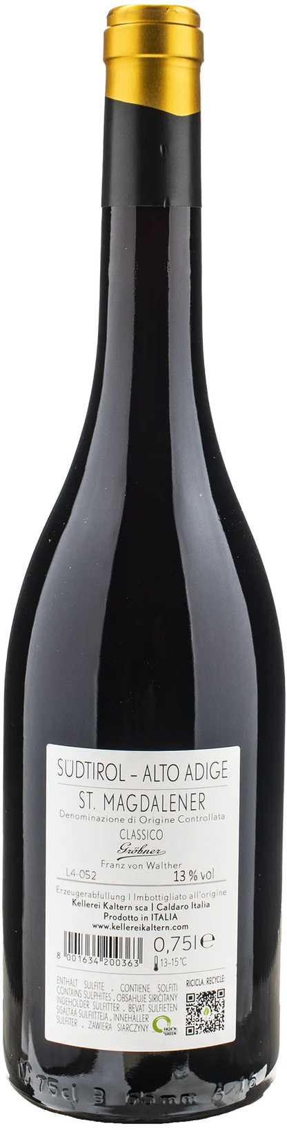 Caldaro Grobner St Magdalener Classico 2023
