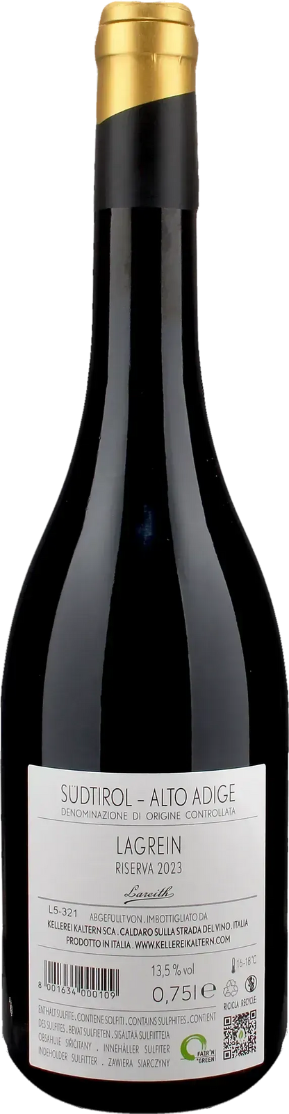 Caldaro Lagrein Riserva Lareith 2023