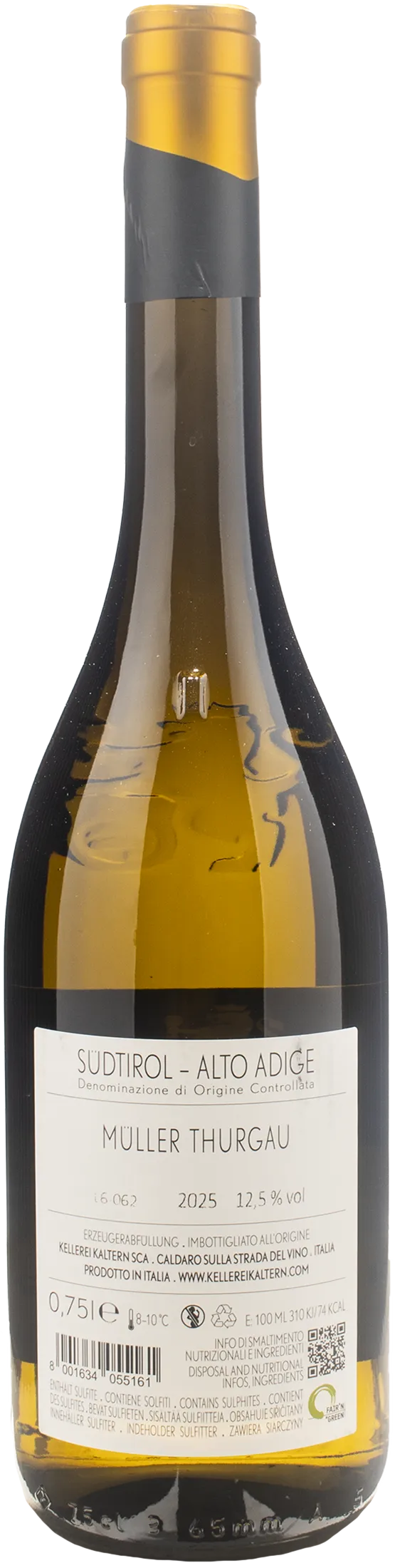 Caldaro Muller Thurgau 2025