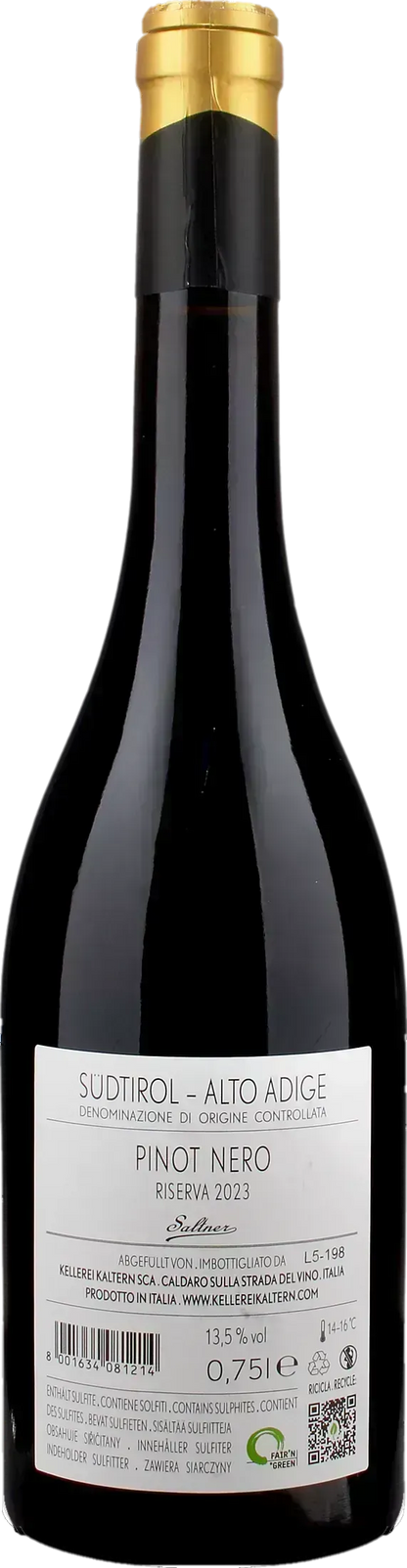 Caldaro Pinot Nero Riserva Saltner 2023