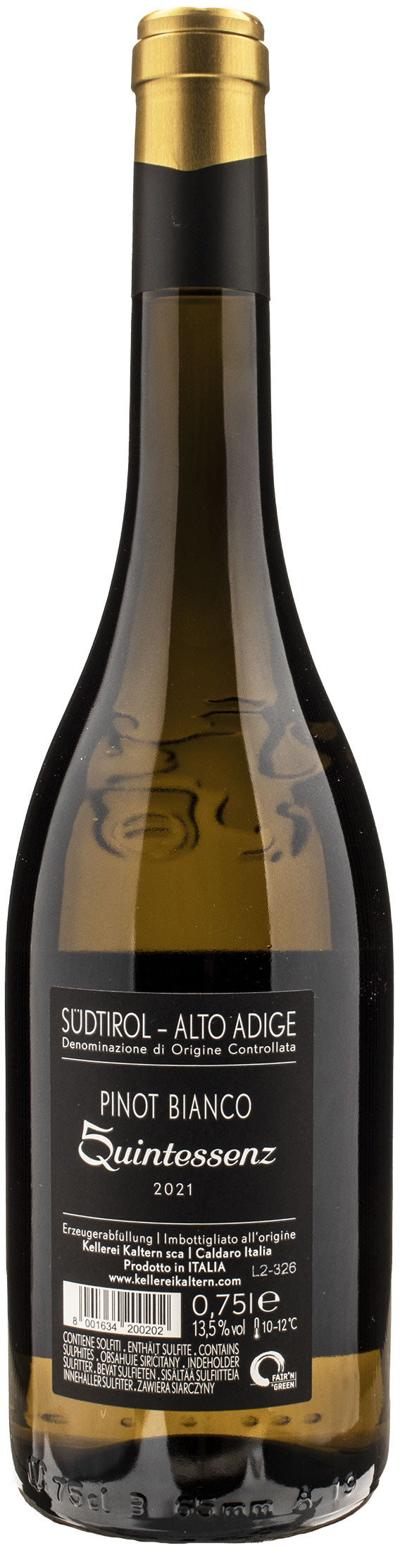 Caldaro Quintessenz Pinot Bianco 2021