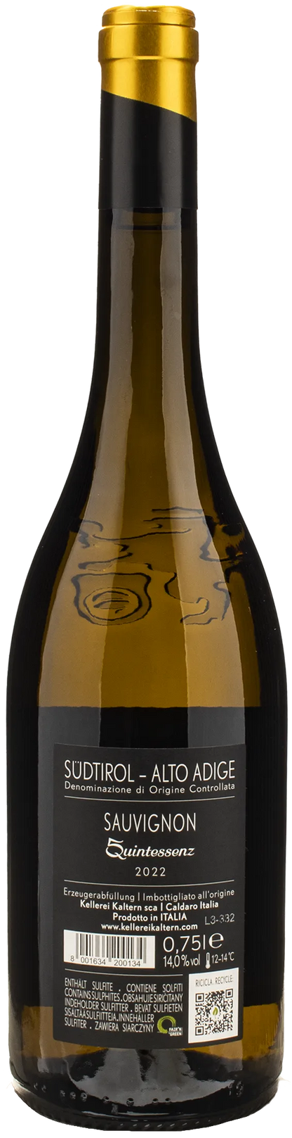 Caldaro Quintessenz Sauvignon 2022