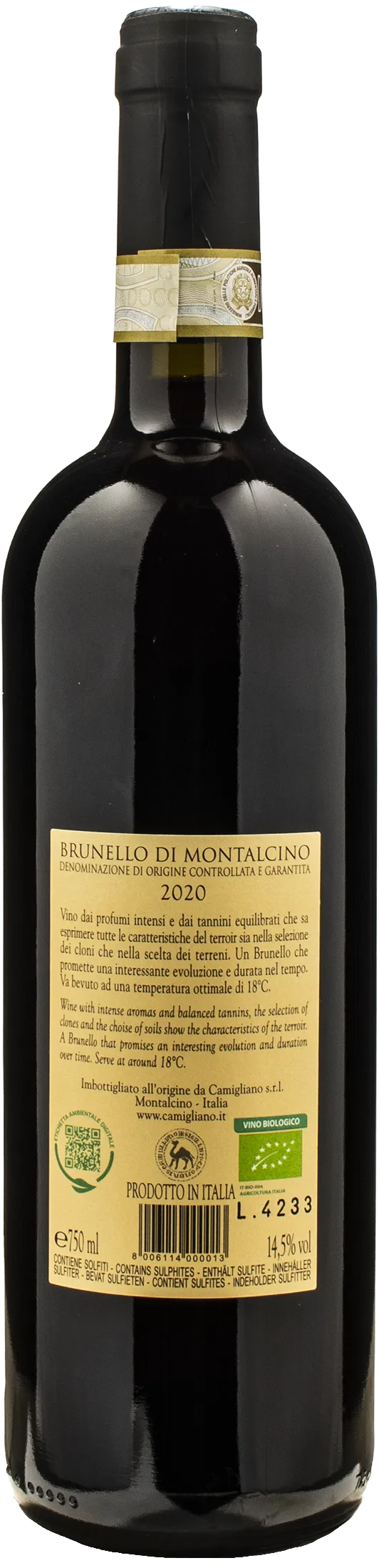 Camigliano Brunello di Montalcino 2020