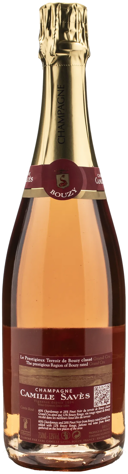 Camille Saves Champagne Grand Cru Cuvee Rosè Brut