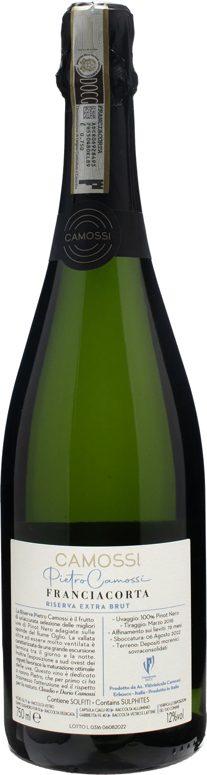 Camossi Franciacorta Pietro Camossi Extra Brut Riserva 2015
