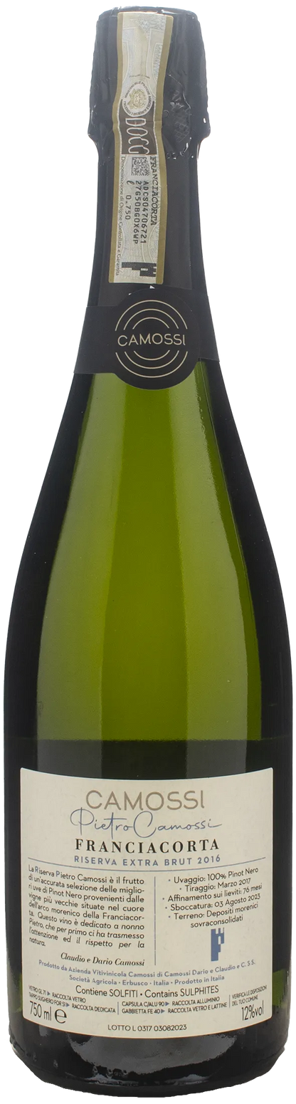 Camossi Franciacorta Pietro Camossi Extra Brut Riserva 2016