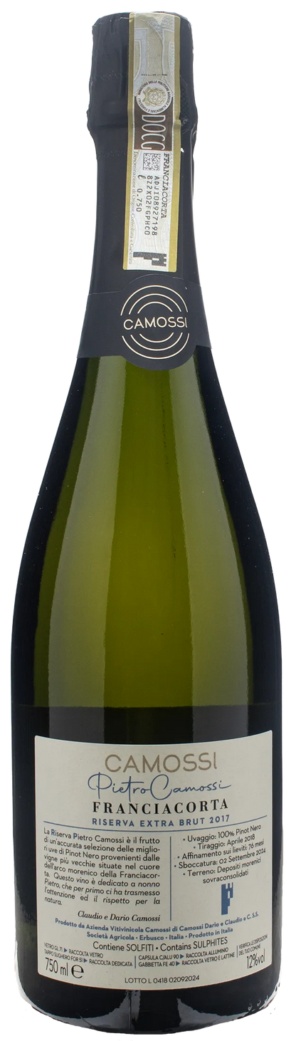 Camossi Franciacorta Pietro Camossi Extra Brut Riserva 2017