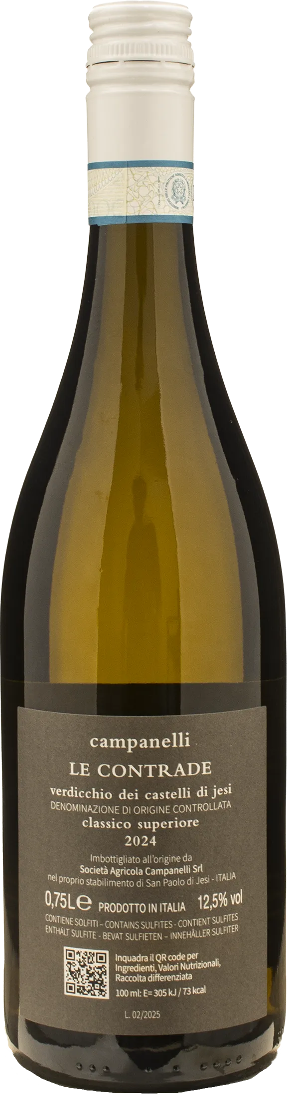 Campanelli Verdicchio dei Castelli di Jesi Classico Superiore Le Contrade 2024