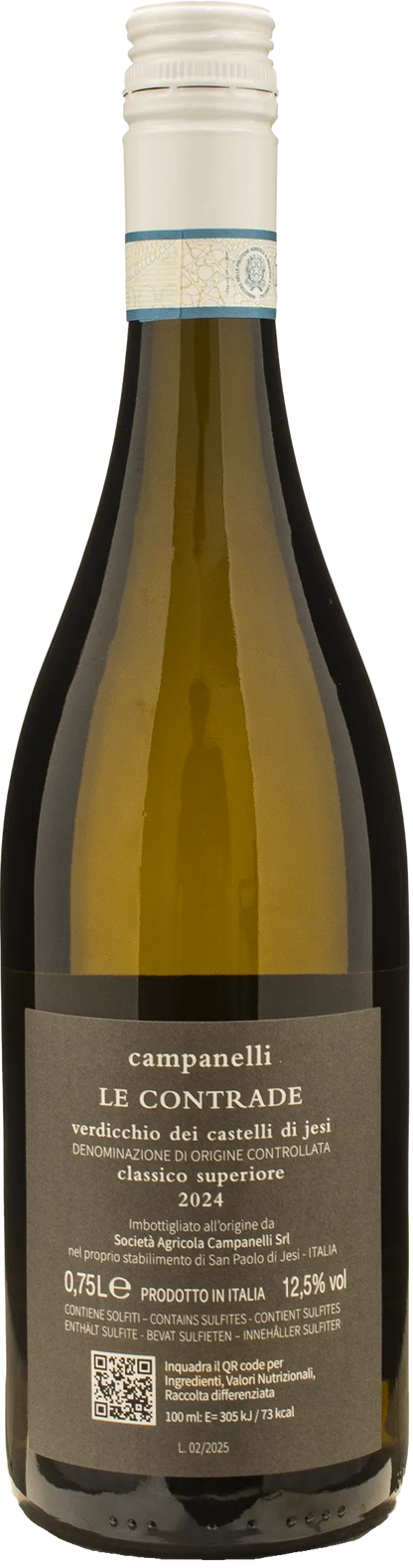 Campanelli Verdicchio dei Castelli di Jesi Classico Superiore Le Contrade 2024