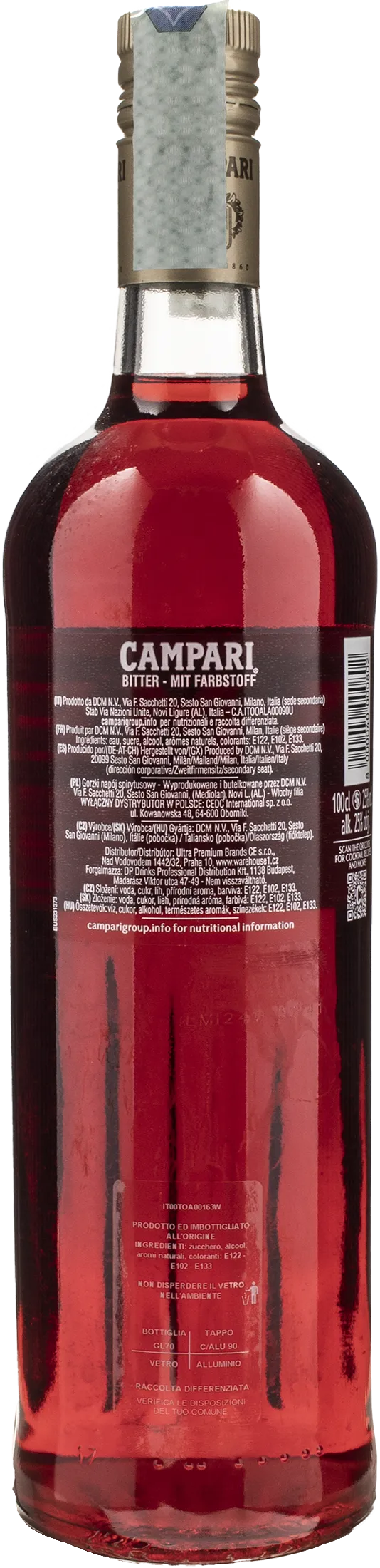 Campari Bitter 1L
