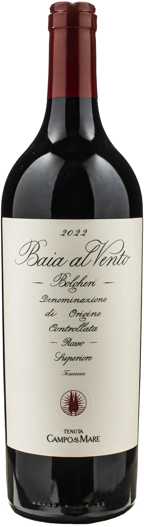 Campo al Mare Bolgheri Rosso Superiore Baia al Vento 2022