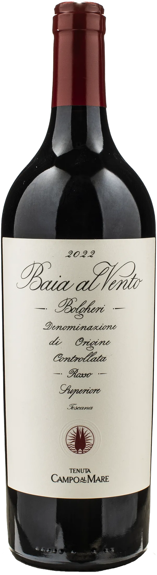 Campo al Mare Bolgheri Rosso Superiore Baia al Vento 2022