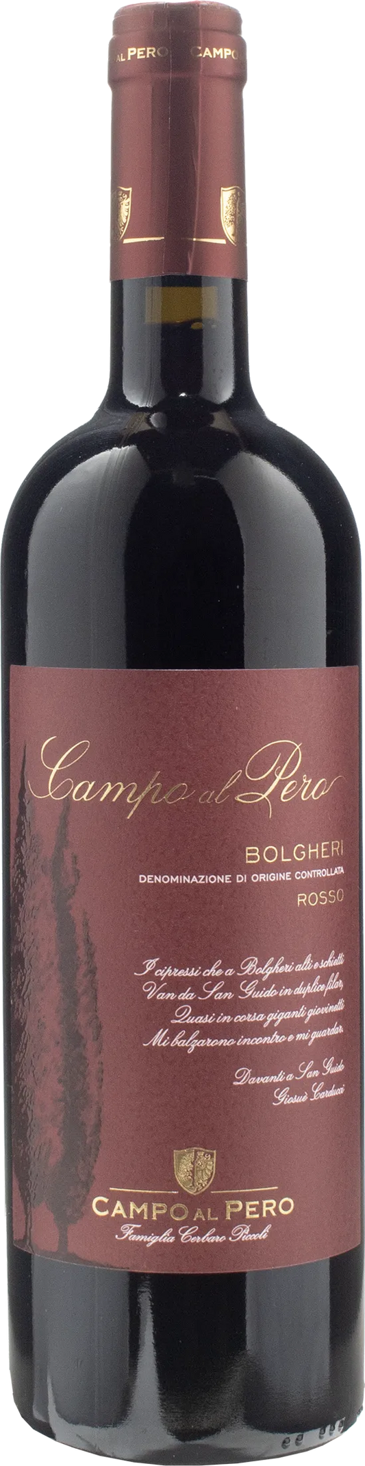 Campo al Pero Bolgheri Rosso 2021